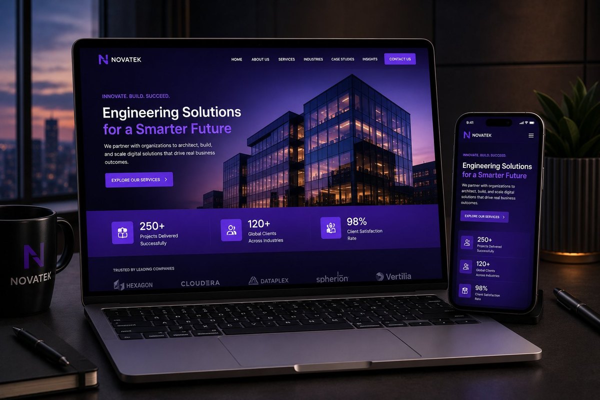 Corporate Redesign &mdash; Web Design